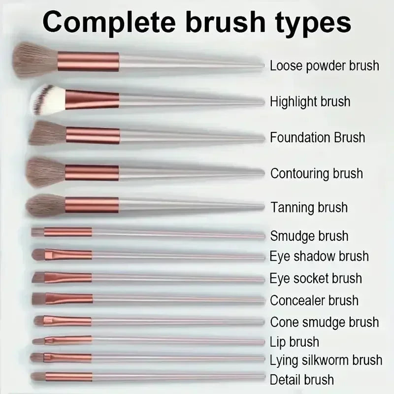 Velvet Pro Makeup Brush Set
