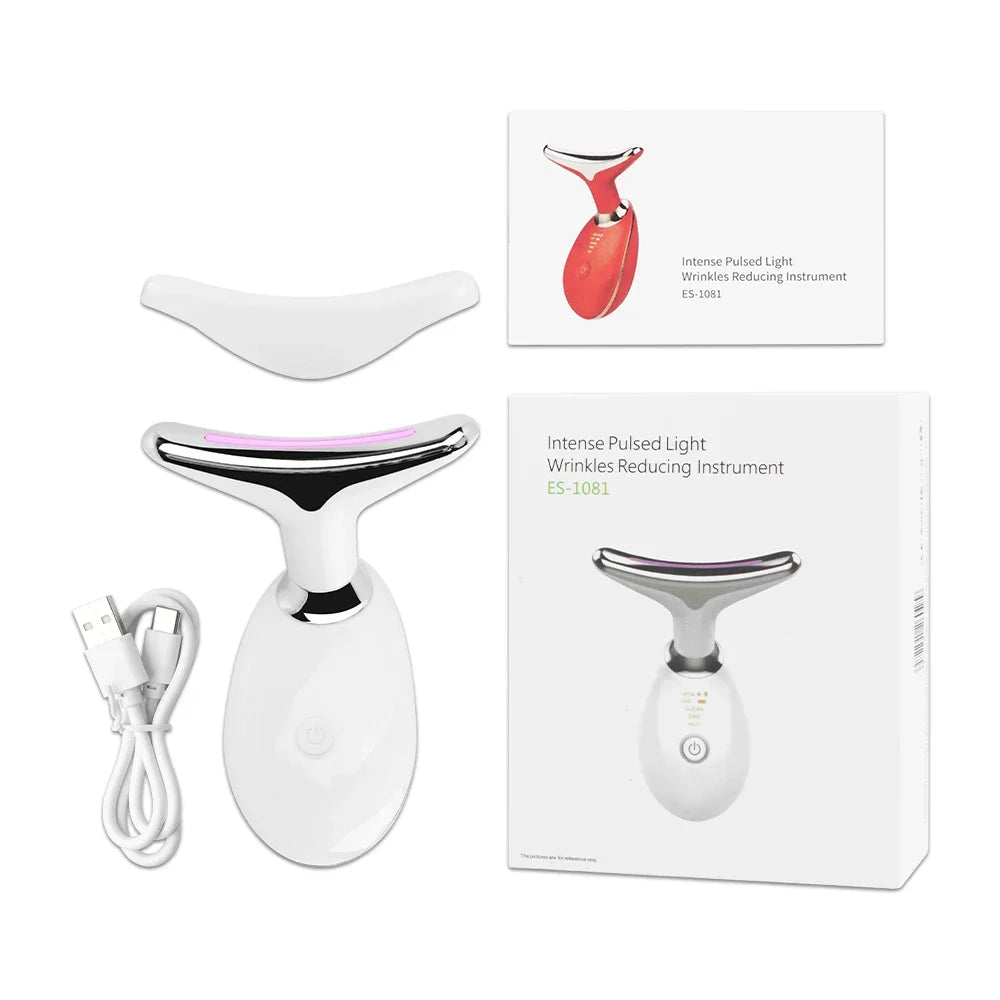 Face & Neck Liftting - LED Therapy Massager