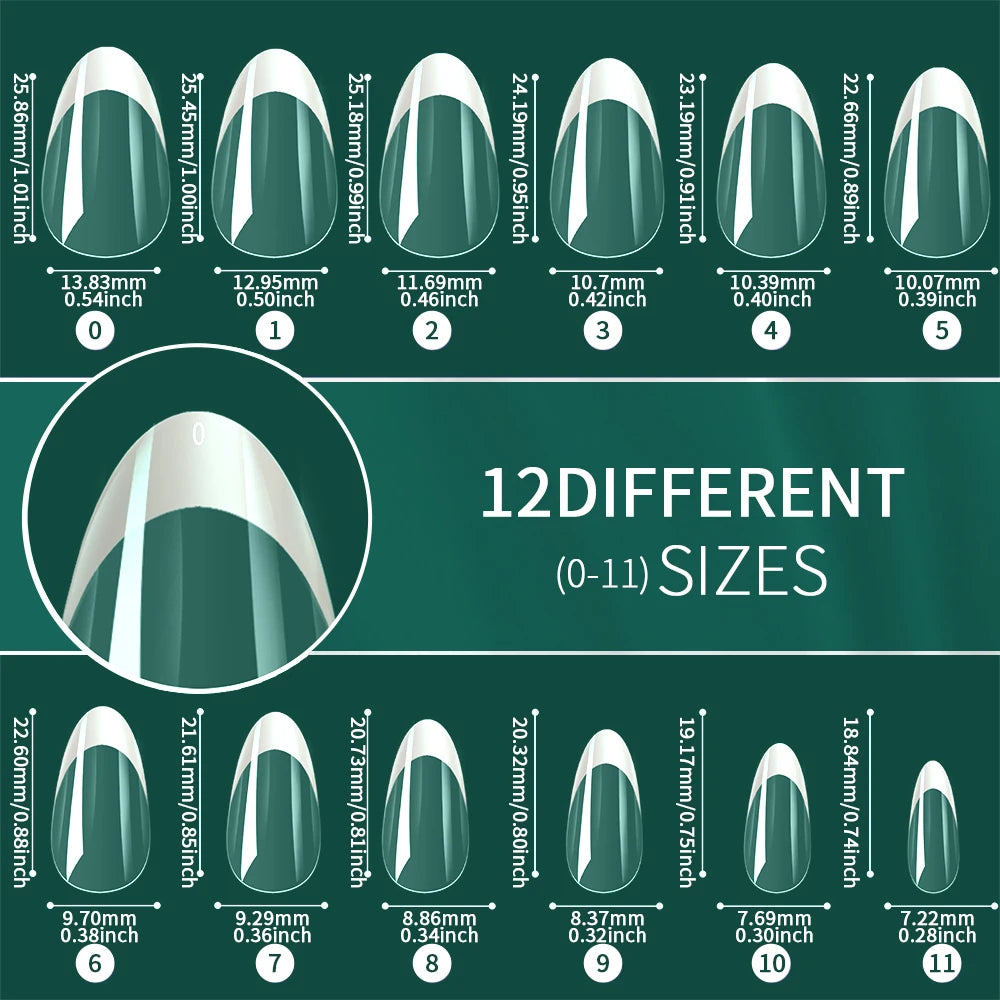 UltraFit Acrylic Nail Extensions – 120pcs