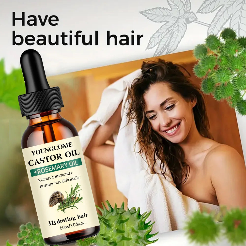 GrowthBlend Castor & Rosemary Oil