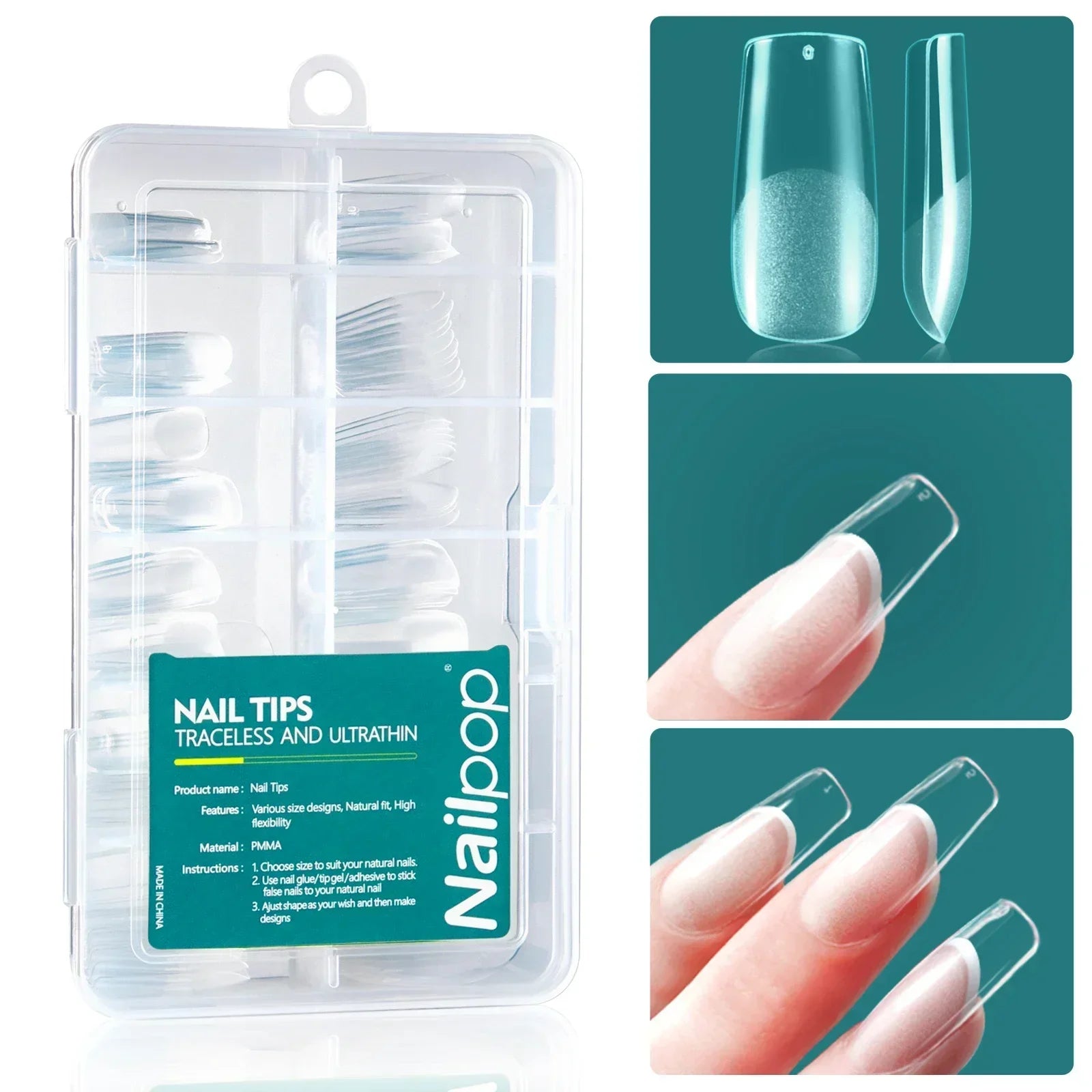 UltraFit Acrylic Nail Extensions – 120pcs