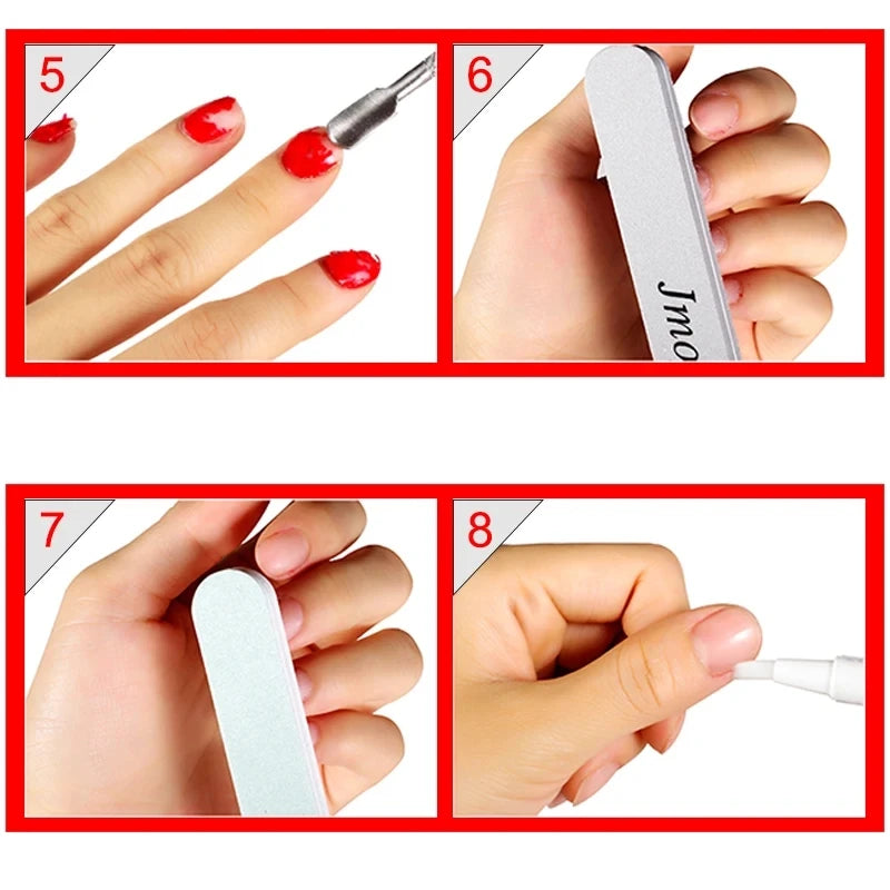 Professional 27-Color Gel Nail Kit with LED Lamp – Complete Manicure & Extension Set