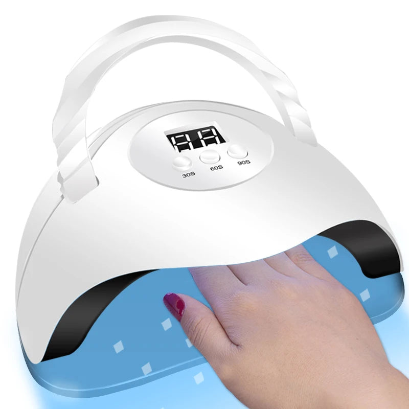 Professional 27-Color Gel Nail Kit with LED Lamp – Complete Manicure & Extension Set