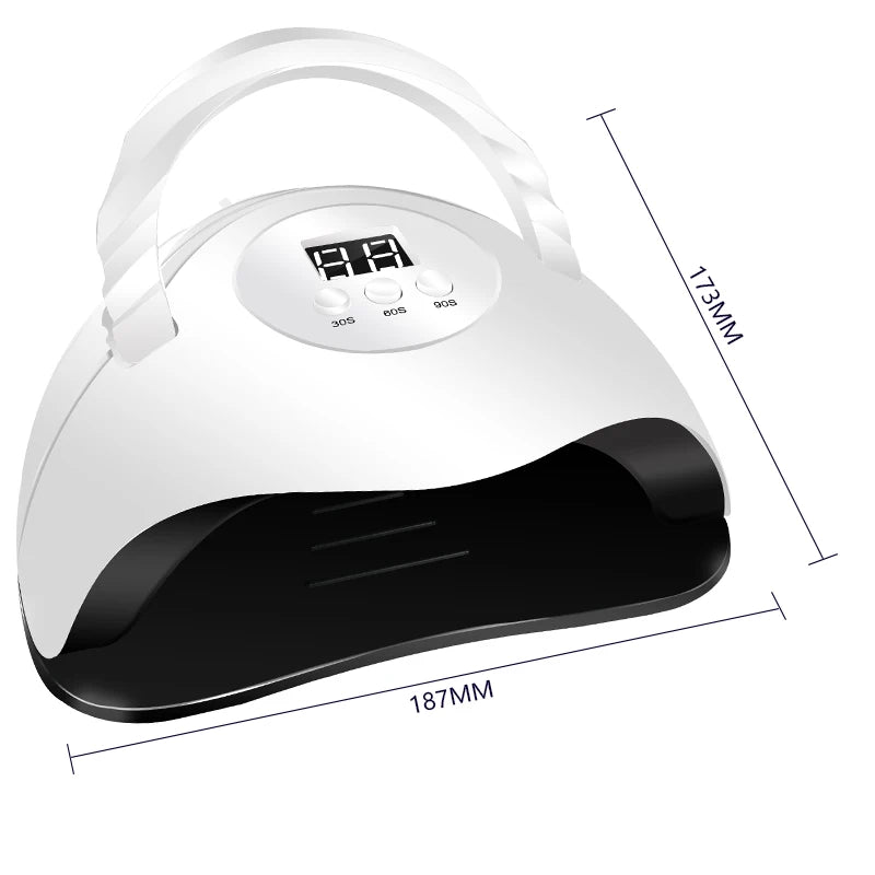 Professional 27-Color Gel Nail Kit with LED Lamp – Complete Manicure & Extension Set