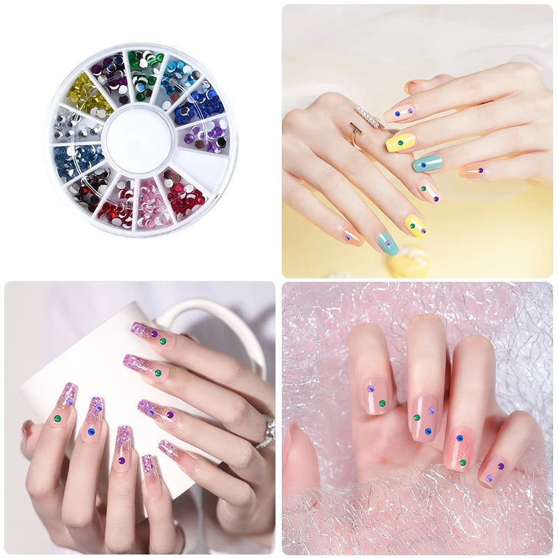 Professional 27-Color Gel Nail Kit with LED Lamp – Complete Manicure & Extension Set