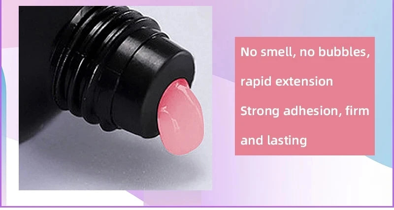 Professional 27-Color Gel Nail Kit with LED Lamp – Complete Manicure & Extension Set