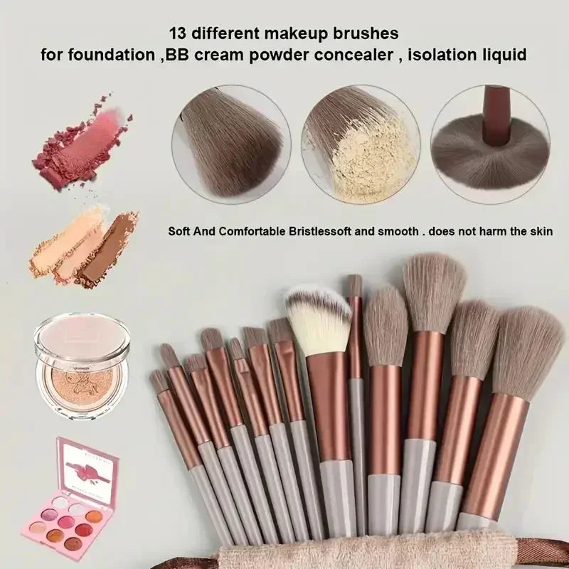 Velvet Pro Makeup Brush Set