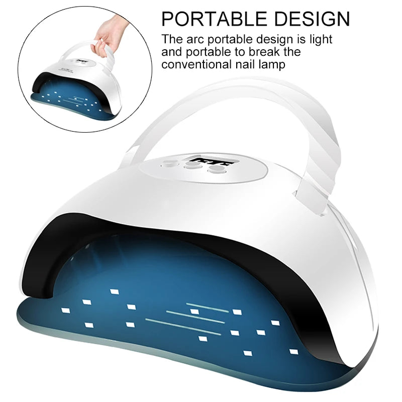 Professional 27-Color Gel Nail Kit with LED Lamp – Complete Manicure & Extension Set