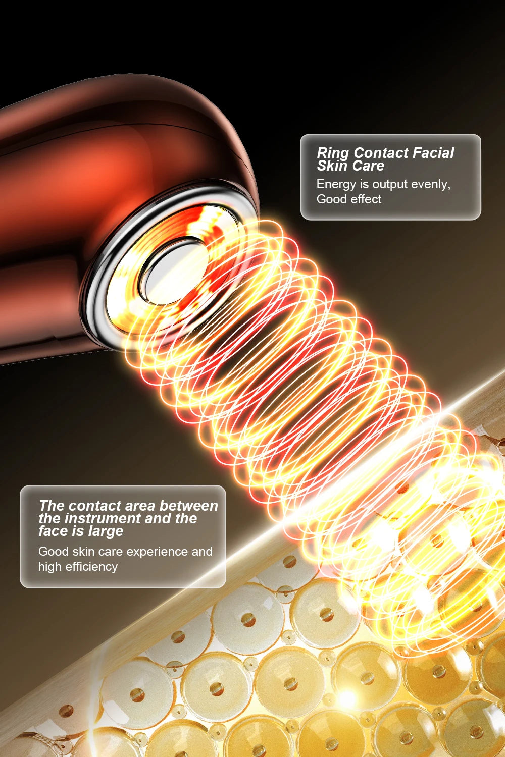 Microcurrent Facial Lifting & Rejuvenation Device