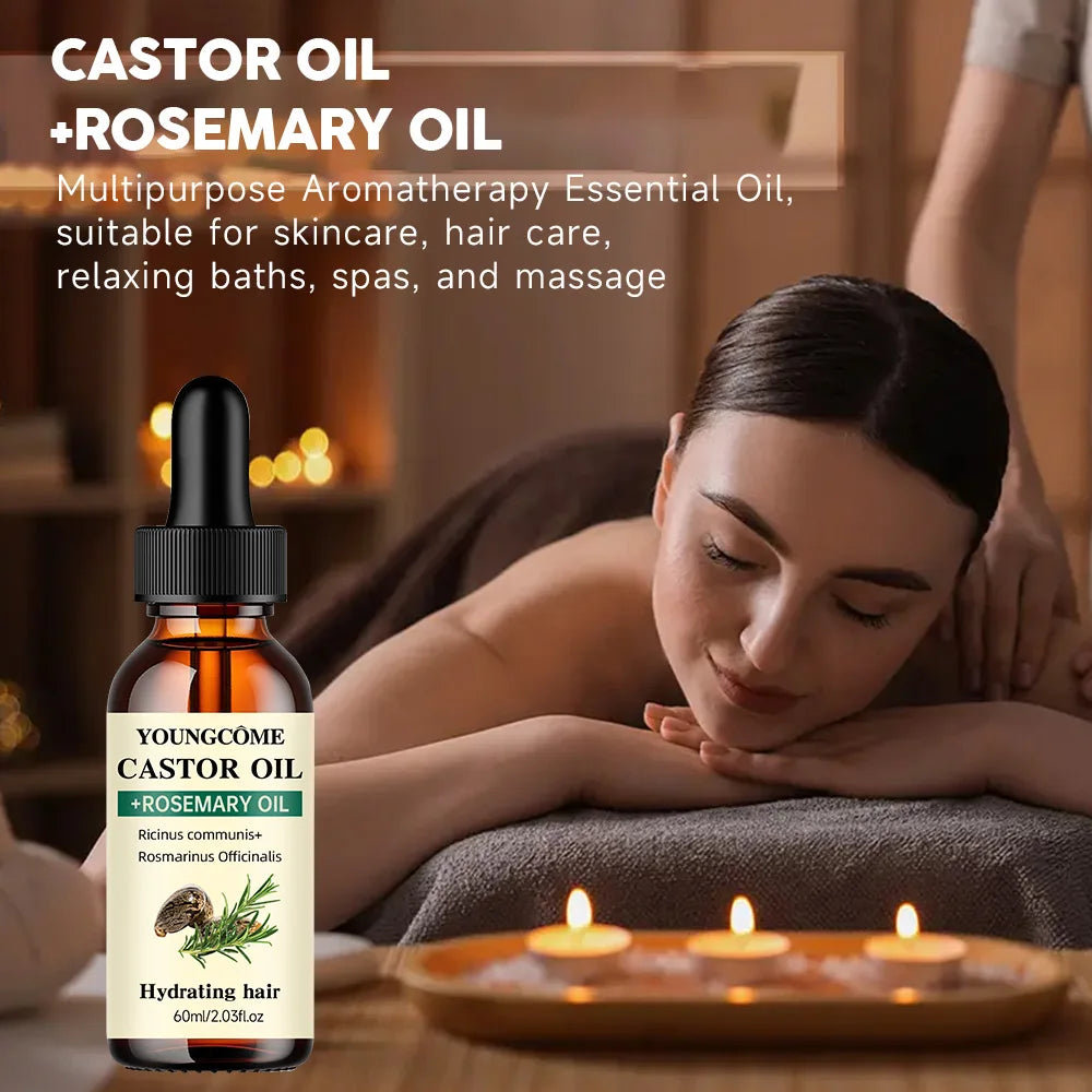 GrowthBlend Castor & Rosemary Oil