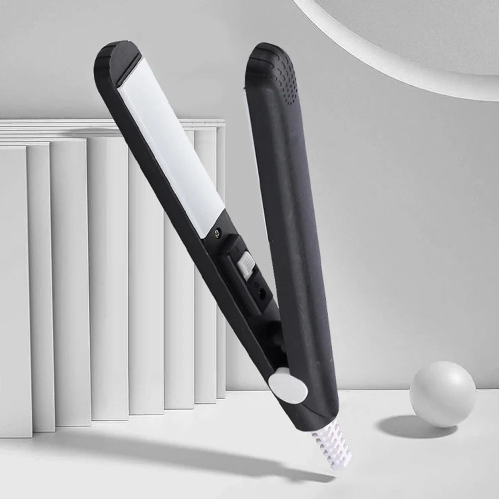 Travel Mini Hair Straightener 2-in-1 - Ceramic Plates